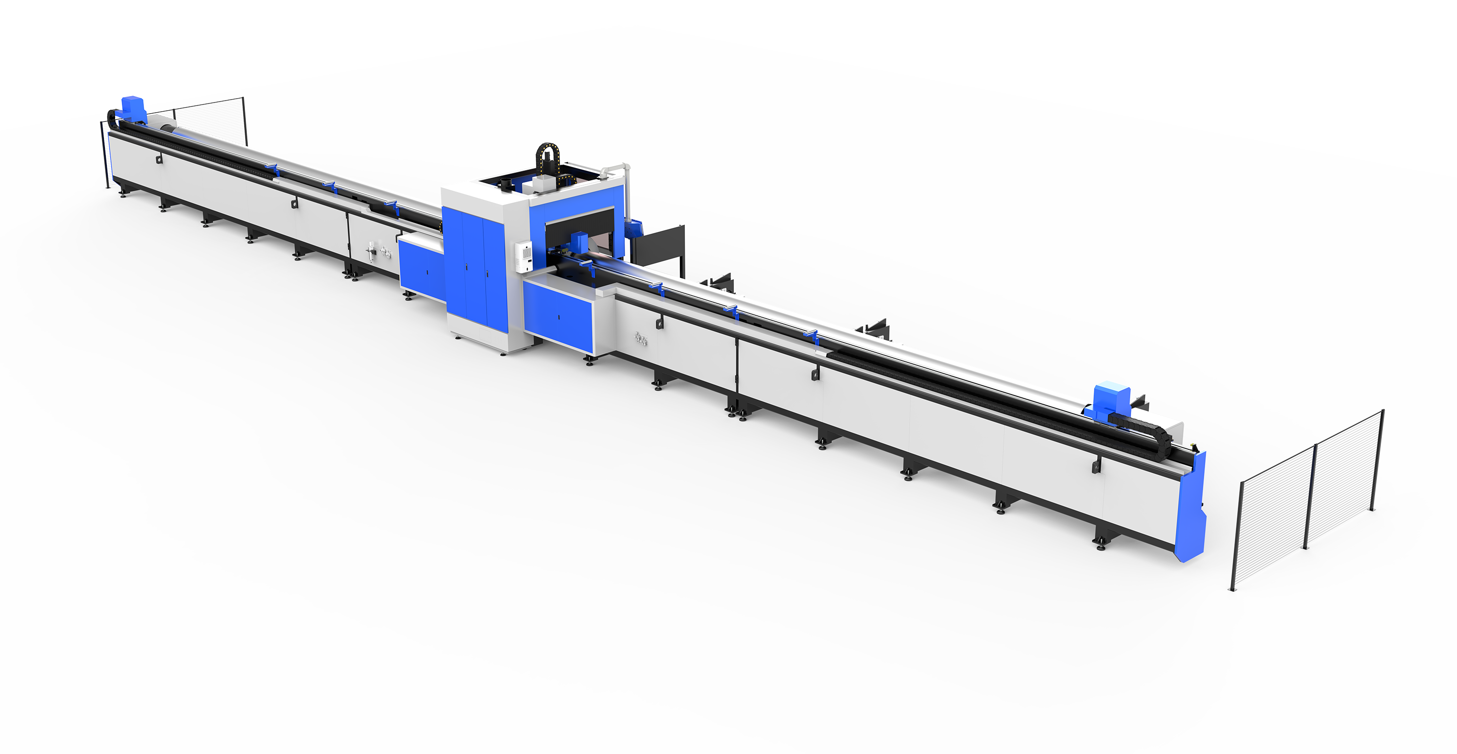 T520V Four Chucks Ultra Heavy Duty Laser Pipe Cutting Machine