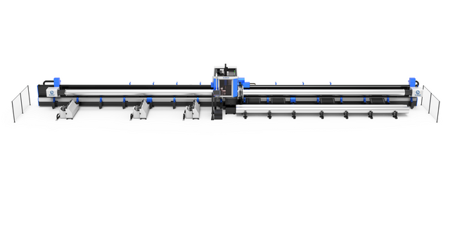 T520V Four Chucks Ultra Heavy Duty Laser Pipe Cutting Machine